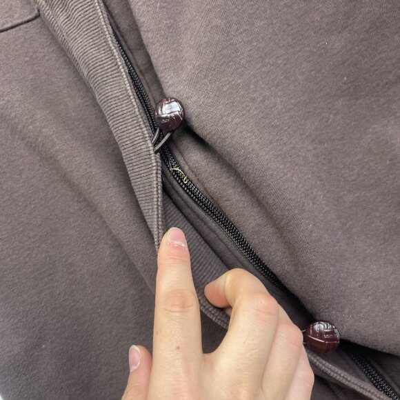 Columbia Polar Fleece Jacket Women’s Sz L Brown Button Up Outdoor Hiking Casual - Picture 14 of 16